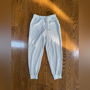 Gilly Hicks Heather Gray Ribbed Lounge Pants